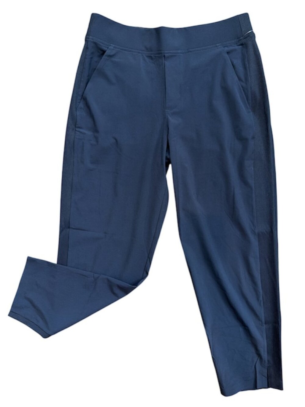 NEW Athleta Brooklyn Black Athletic Slit Ankle Pant - Picture 4 of 6